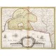 Bourdelois Pays de Medoc, et la Prevoste de Born - Antique map
