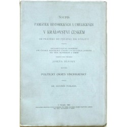 Soupis památek historických a uměleckých v ... okresu Vinohradském