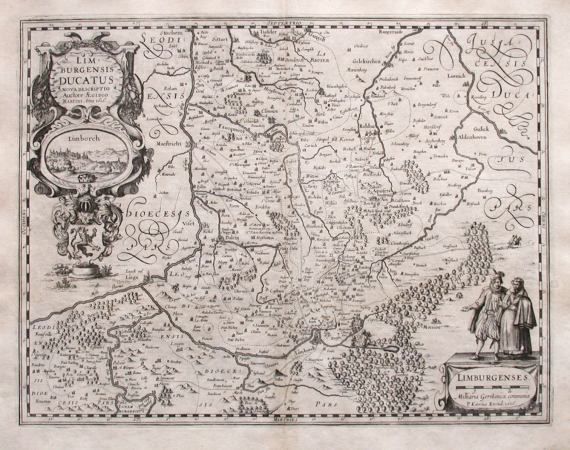 Limburgensis Ducatus nova descriptio - Old maps for sale