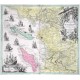 Les Environs de Rochelle et Rochefort avec les Isles d'Oleron et de Re - Antique map