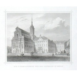 Die St. Thomaskirche und das Landhaus in Brünn