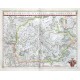 Lotharingia Ducatus - Vulgo Lorraine - Alte Landkarte