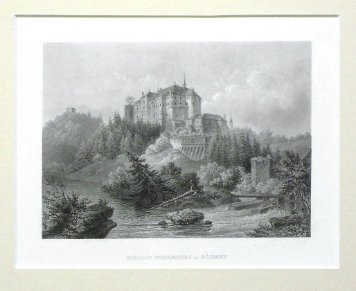 Schloss Sternberg in Böhmen - Staré mapy na prodej