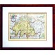 Ager Parisiensis Vulgo L'Isle de France - Stará mapa