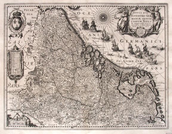 Novus XVII Inferioris Germaniae provinciarum typus - Old maps for sale