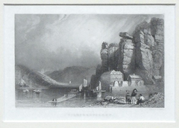 Hřensko - Hirmkretschen an der Elbe - Staré mapy na prodej