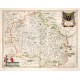 Borbonium, Ducatus. Bourbonnois - Antique map