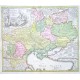 Ukrania quae et Terra Cosaccorum cum vicinis Walachiae, Moldaviae, Minoris et Tartariae provincis exhibita - Alte Landkarte