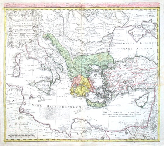 Imperii Turcici Europaei Terra, in primis Graecia cum confiniis