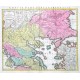 Graeciae Pars Septentrionalis - Antique map