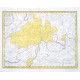 Le Canton ou Territoire de la Republique de Schafhouse en Suisse - Stará mapa