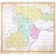 Tabula Geographica continens Despotatus Wallachiae atque Moldaviae, Provinciam Bessarabiae - Antique map