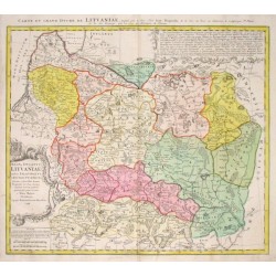 Magn9 Dvcatvs Litvaniae - Carte dv Grand Dvche de Litvaniae
