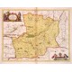 Le Duche de Auvergne - Stará mapa