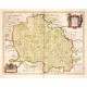 Borbonium Ducatus. Bourbonnois - Antique map