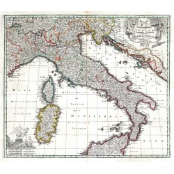 Nova et exactissima totius Italiae, Sardiniae et Corsicae Delineatio