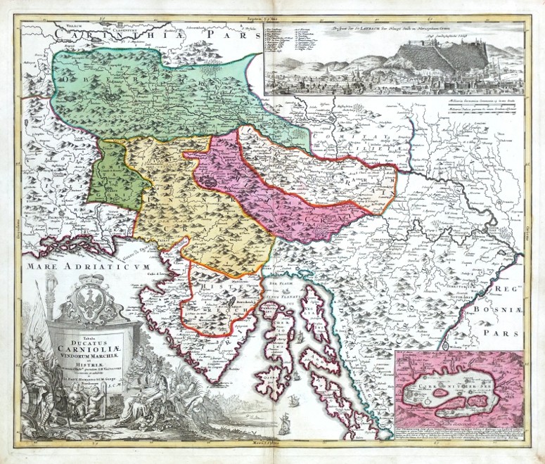 Tabula Ducatus Carnioliae Vindorum Marchiae et Histriae