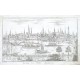 Prospekt der Stadt Amsterdam - Antique map