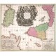 Siciliae Regnum, cum adjacente Insula Sardinia et maxima parte Regni Neapolitani - Antique map