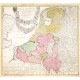 Belgii Universi seu Inferioris Germaniae - Stará mapa