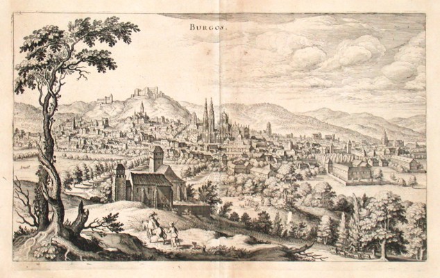 Burgos - Merian - Staré mapy na prodej