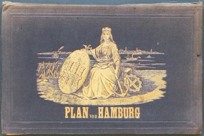 Plan von Hamburg und Altona