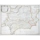 Les Estas De La Couronne De Castille,  Castille Nouvelle, Andalousie - Antique map