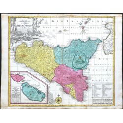 Mappa Geographica totius Insulae et Regni Siciliae