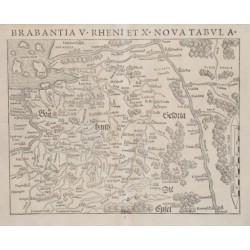 Brabantia V. Rheni et X. nova tabula