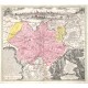 Paderborn - Recens et acurata designatio Episcopatus Paderbornensis - Antique map