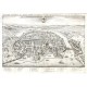 Eigentliche Contrafactur der Statt Costantz am Bodensee wie solche währender Belägerung Anno 1633 im wesen gestanden - Alte Landkarte