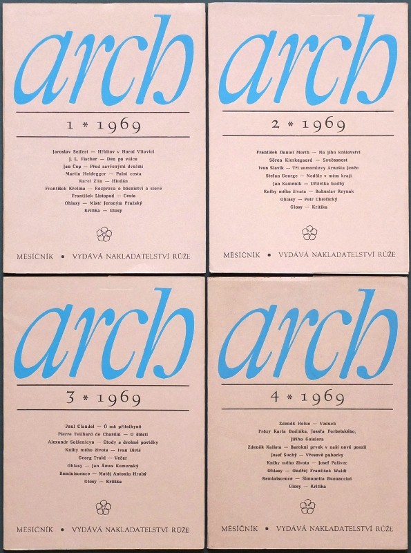 Arch 1969, čís. 1 - 4