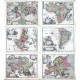 Diversi Globi Terr - Aquei - Alte Landkarte