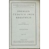 Přehled českých jmen křestních