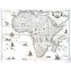 nova descriptio Africae - Antique map