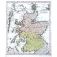 Scotia Cambdeni et Sibbaldi - Antique map