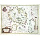 Fionia vulgo Funen - Antique map