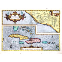 Culiacanae, Americae regionis, descriptio - Hispaniolae, Cubae delineatio