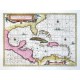 Insulae Americanae in Oceano Septentrionali - Stará mapa