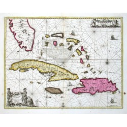 Insularum Hispaniolae et Cubae delineatio