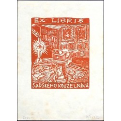 Ex libris sadského kouzelníka