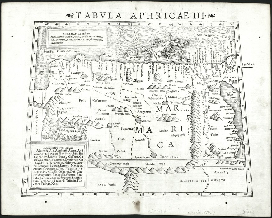 Tabula Aphricae III