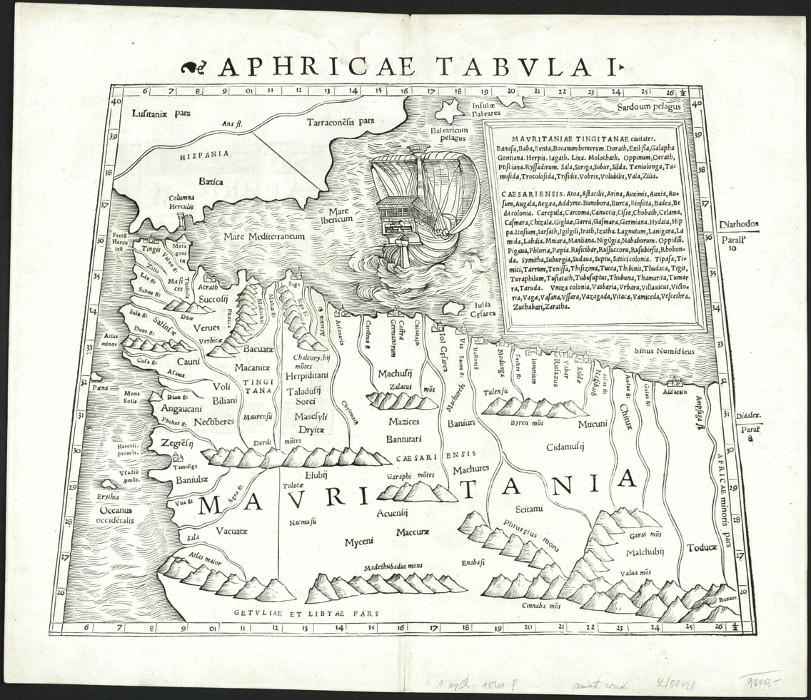 Aphricae tabula I