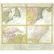 Dominia Anglorum in America Septentrionali. Die Gros-Britannische Colonie-Laender in Nord-America