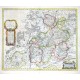 Ducatus Silesiae Glogani Vera Delineatio - Antique map