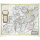 Ducatus Silesiae Glogani Vera Delineatio - Stará mapa
