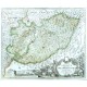 Marchionatus Moraviae Circulus Hradistiensis - Antique map