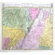 Carte des Environs de Munich - Karte von der Gegend um Munchen