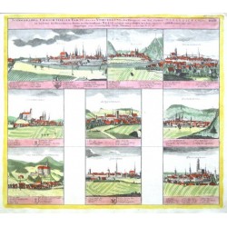 Scenographia Urbium Silesiae Tab. IV. das ist Vorstelung der Prospecte von den Schlesiens, Vierte Tabell