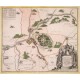 Carlsberg nebst der Gegend der Residenz Stadt Weickersheim - Alte Landkarte
